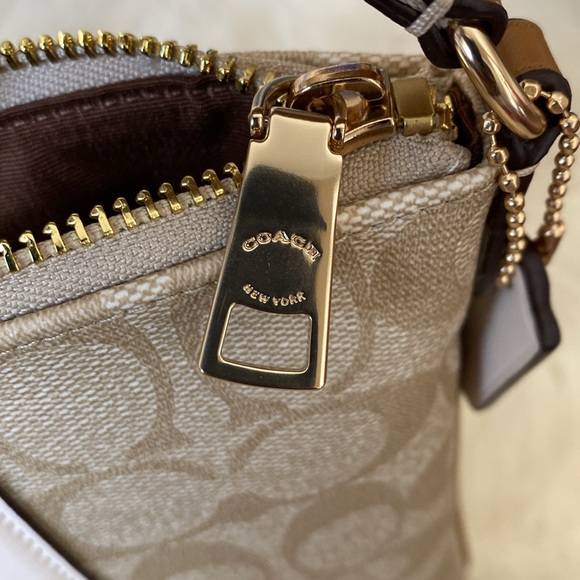 Mini Rowan File Bag In Signature Canvas With Stripe - Picture 9 of 9